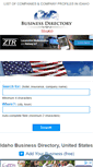 Mobile Screenshot of idaho-businessdirectory.com